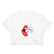Hood Theory NYC (Yerrr-R&B) Women's Cropped T-Shirt