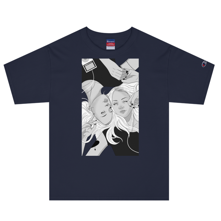 Hood Theory x James Caimen (MS) Men's Champion T-Shirt