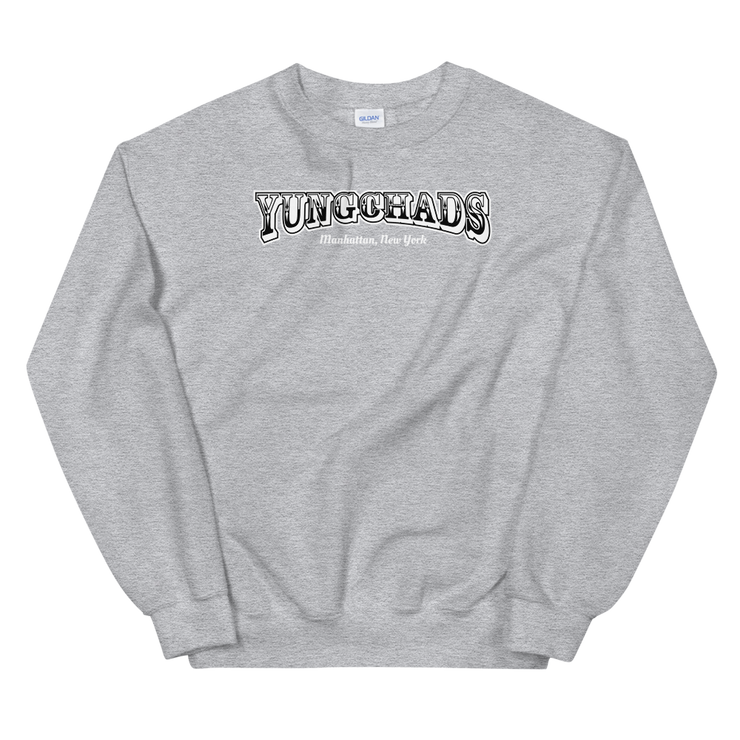 Hood Theory Memes (YUNGCHADS-PWL) Unisex Crew Neck Sweatshirt